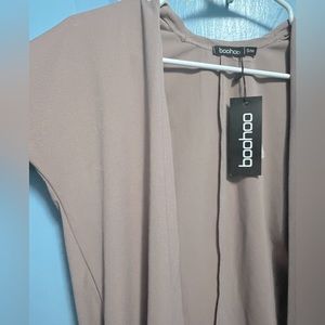 Mauve Maxi Kimono/Cardigan